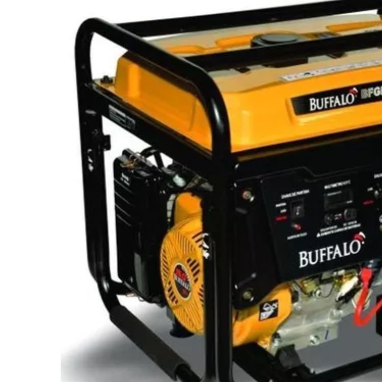 Gerador a Gasolina Buffalo 8KVA 15CV Monofásico Partida Elétrica