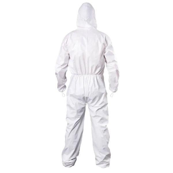 Macacão de Segurança Branco Steelflex XXG com Capuz CA 39707