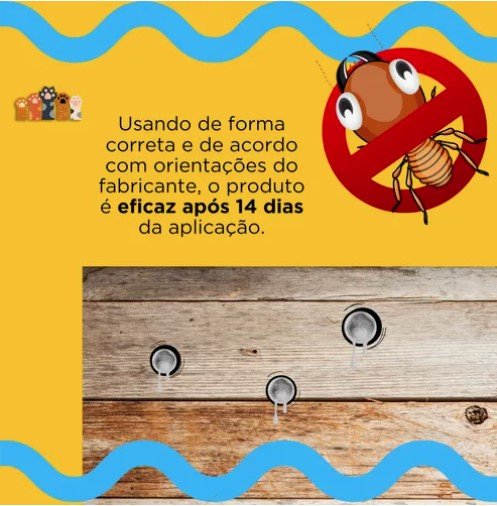 Spray Mata Cupim Kelldrin 400ml Clorpirifós 50% Incolor e Sem Cheiro